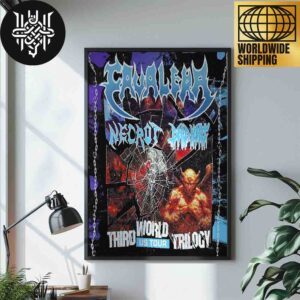 Cavalera Conspiracy Third World Trilogy US Tour 2025 Artwork Home Decor Poster Canvas