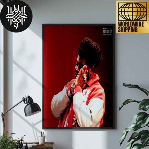 Dlow Curry New Album BossMan Dlow Art Cover Home Decor Poster Canvas