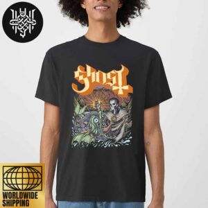 Ghost Band Papa And The Whale Artwork Unisex T-Shirt