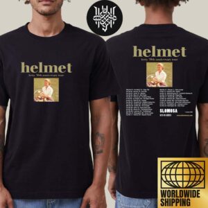 Helmet’s 2025 North American Betty 30th Anniversary Tour Dates Two Sides Unisex T-Shirt