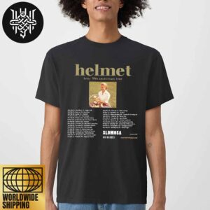 Helmet’s 2025 North American Betty 30th Anniversary Tour Dates Unisex T-Shirt