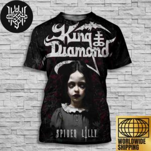 King Diamond New Single Spider Lilly Artwork All Over Print Shirt