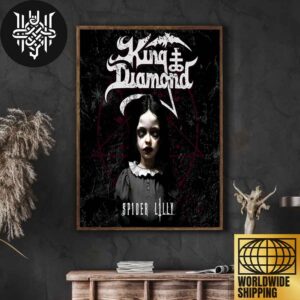 King Diamond New Single Spider Lilly Artwork Home Decor Poster Canvas