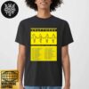 Kraftwerk Multimedia Tour Dates 2025 Two Sides Unisex T-Shirt