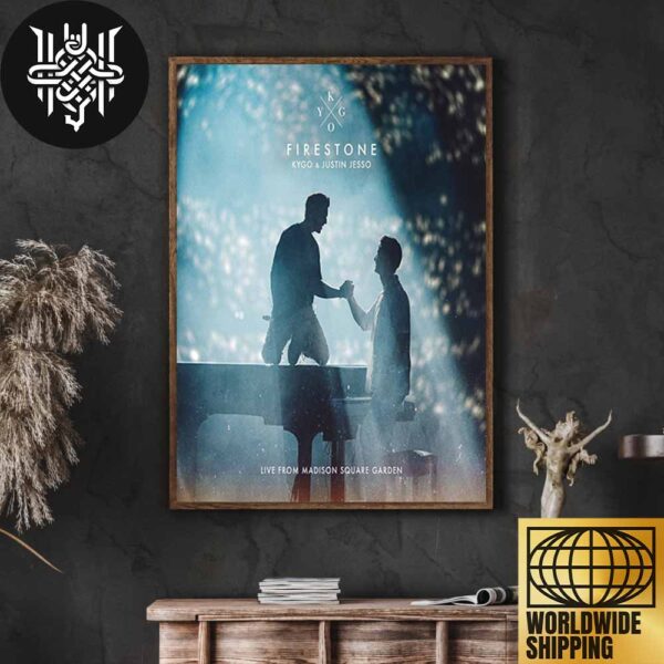 Kygo And Justin Jesso Firestone’s 10 Year Anniversary Live From Madison Square Garden Home Decor Poster Canvas