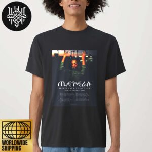 Mereba Breeze Grew A Fire Tour North America Tour Dates 2025 Artwork Unisex T-Shirt