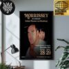 Morrissey In Concert New Year’s Eve 2024 On 31 December 2024 At Hollywood Palladium Los Angeles Home Decor Poster Canvas