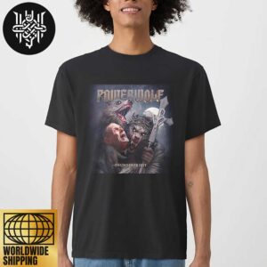 Powerwolf Thunderpriest Art Cover Unisex T-Shirt