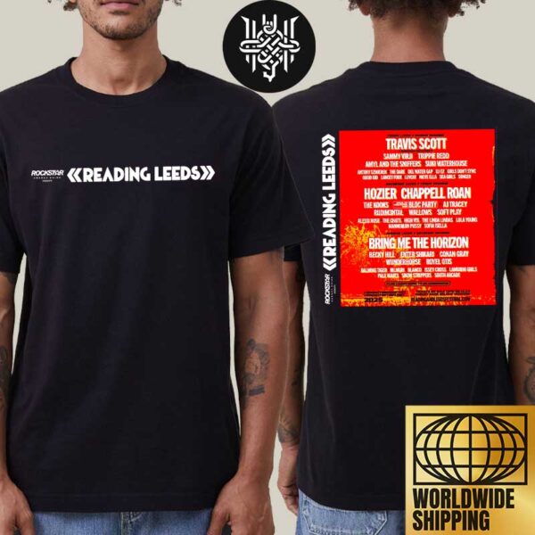 Rockstar Energy Reading And Leeds Festival 2025 Lineup Artwork Unisex T-Shirt