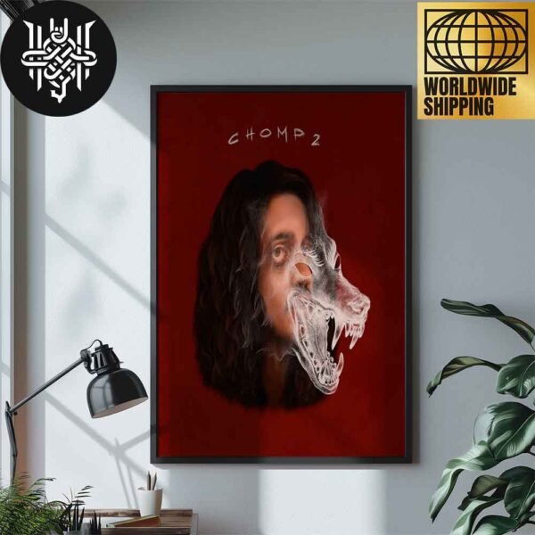 Russ New Album CHOMP 2 Art Cover Home Decor Poster Canvas