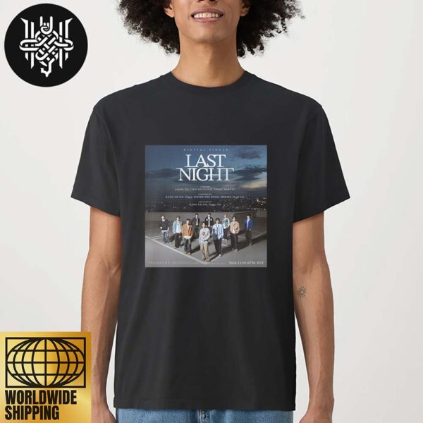 TREASURE New Single LAST NIGHT Unisex T-Shirt