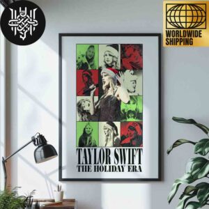 Taylor Swift The Holiday Era Christmas 2024 Artwork Home Decor Poster Canvas