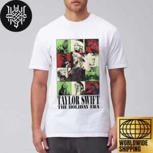 Taylor Swift The Holiday Era Christmas 2024 Artwork Unisex T-Shirt