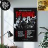 Palaye Royale Death Or Glory World Tour 2025 North America Artwork Home Decor Poster Canvas